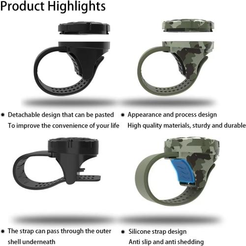 Bluetooth Media Button Adjustable Direction Remote Control