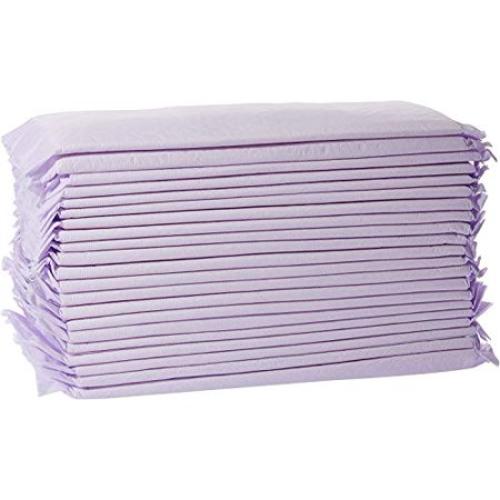 Basics Cat Pad Refills for Litter Box, Lemon Scent - Pack of 40