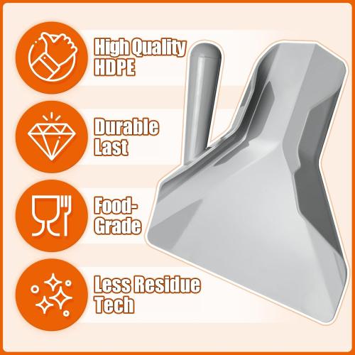 Freeze Dryer Scoop, for Large HR Home Freeze Dryer Trays, Durable Food-Safe Scoop for Freezer Dried Foods Handling, Easier to Dispense, Repackage and Transfer (Fit Large Tray)
