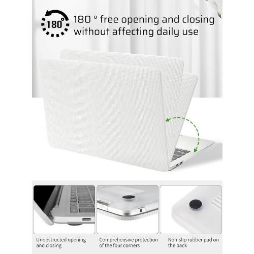 Compatible with New MacBook Air 13.6 inch Case