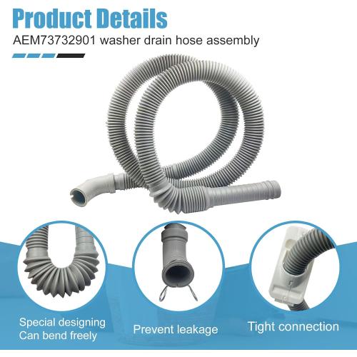 AEM73732901 Washer Drain Hose Assembly for LG/Kenmore Washing Machine