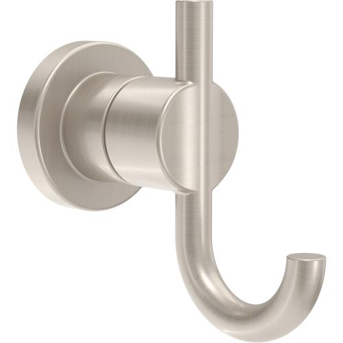 3pk Delta Nicoli Spotshield Brushed Nickel Double Wall Mount Towel Hook