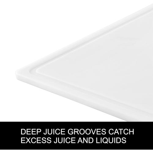 Extra Large Plastic Cutting Board, White