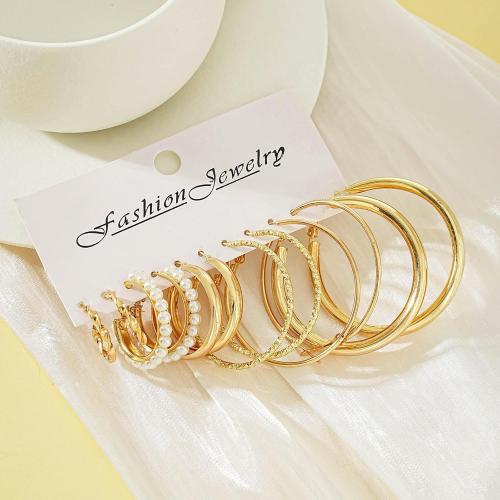 24 Pairs Gold Silver Hoop Earrings Set for Women, Lightweight Earring Pack