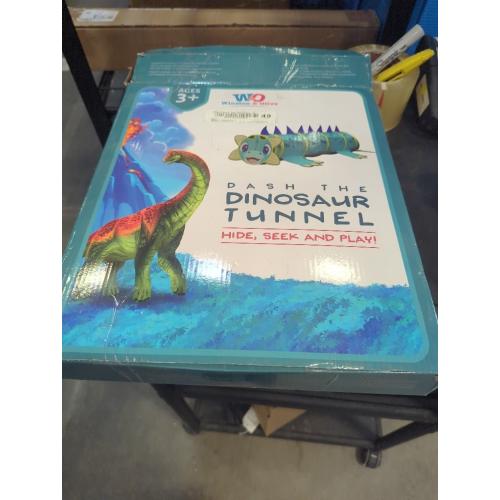 Color Blue dinosaur play tunnel