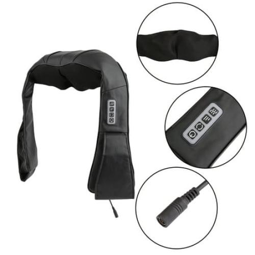 Shiatsu Kneading Neck Back Shoulder Massager Heat Magic Lumbar Support Waist Neck Relax Mate Device Pain Relief