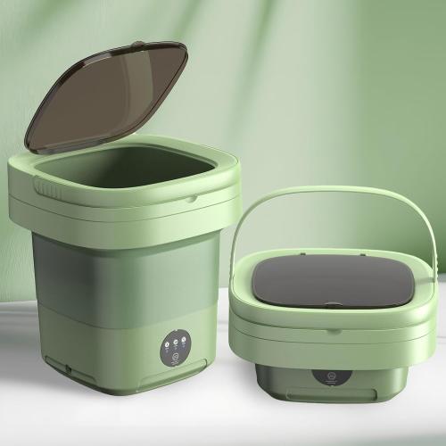 JUJOJB Portable Washing Machine, Folding 20L Mini Washer and Spin-Dryer