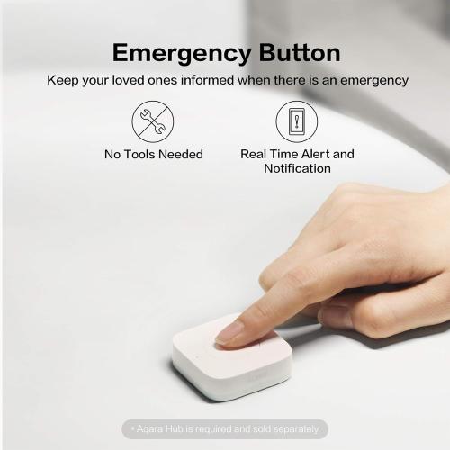 Aqara Zigbee Wireless Mini Switch, Works with HomeKit Google Home Alexa