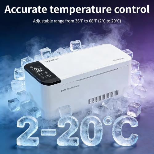 Portable Insulin Cooler Box Smart Rechargeable Mini Medical Case for Insulin, Vaccines, and Medications