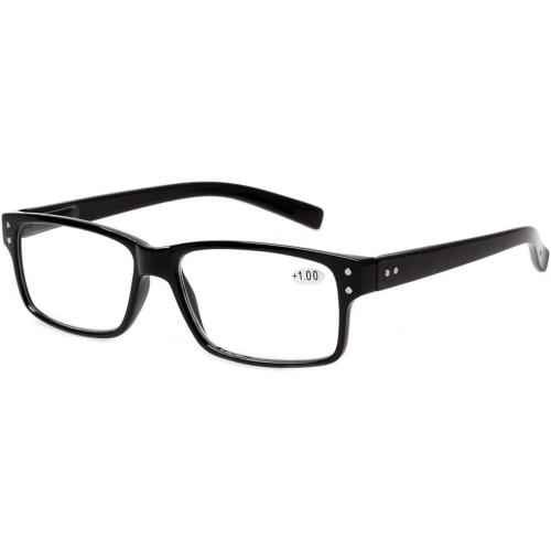 NORPERWIS Reading Glasses 5 Pairs Quality Readers Spring Hinge Glasses for Reading for Men and Women (3 Black 2 Tortoise, 4.00)