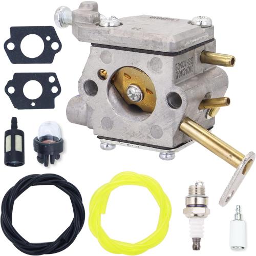 1950 2050 2150 Carburetor Kit Fit for Poulan Chainsaw Parts 1900 2055 2175 2350 2450 2550 262 Wild Thing Chainsaw Replaces 545081885 530069703 530071621