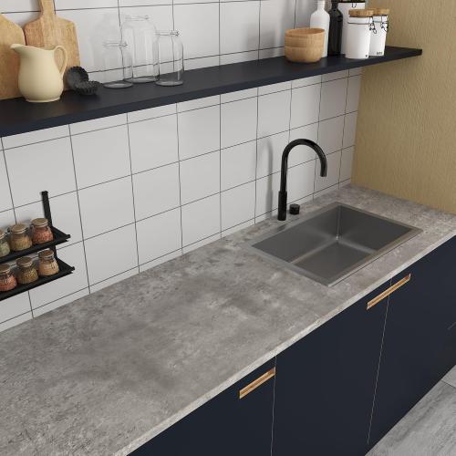 3yecao 16×354 3D Grey Concrete Cement Wallpaper Peel and Stick Faux Light Grey Concrete Contact Paper Vinyl Stained Matte Texture Adhesive Removable Gray Wallpaper for Bathroom Garage Living Room