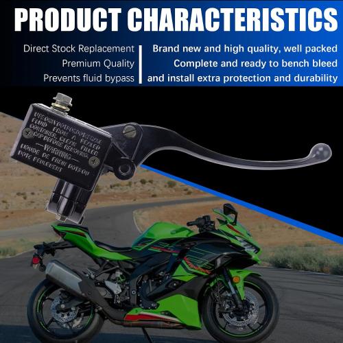 Replacement 7/8 Brake Master Cylinder Reservoir for Honda TRX TRX250 TRX300 350 400 450 Rincon CBR 750 Foreman 400 Rancher 400 500 Yamaha Kawasaki Suzuki Raptor