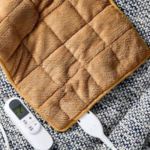 Equate PrimaLushTM Weighted Standard Heating Pad with 10-Setting Controller