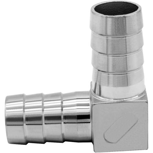 Beduan 1-1/2 Hose Barb Elbow 304 SS 90 Degree L Right Angle Barbed Fitting