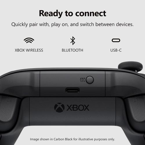 Xbox Wireless Gaming Controller | Deep Pink | Consoles, PCs, TVs, mobile, and more | Textured Grip | Wireless, Bluetooth, USB-C Connectivity
