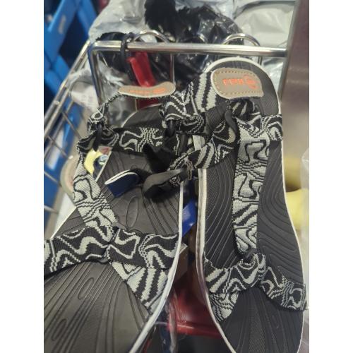 Size 38 Color Black Helj Womens Walking Sandals: Cute Stylish Comfy Athletic Sport Outdoor Hiking Sandal for Trekking Water Outdoor Beach With Arch Support for Womens Ladies