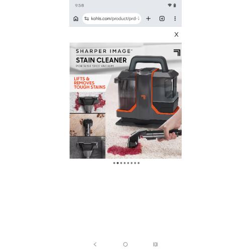 Sharper Image Stain remover