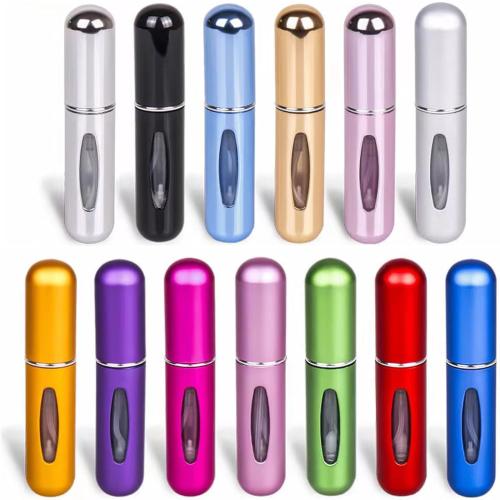 13pcs 5ml/0.2oz Refillable Cosmetic Spray Bottles ，5 Ml Portable Perfume Spray Bottle set, 5mL Spray Bottle Multi-Pack For Women Outdoor And Traveling