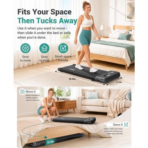 Walking Pad with Vibration Plates, 3 in 1 Walking Vibration Pad, Walking Pad with Incline, Under Desk Walking Pad with Remote Control and LED Display for Home Small Space