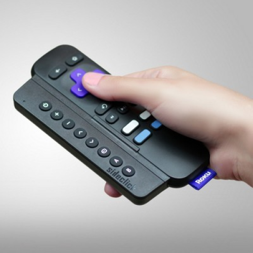 Sideclick for Roku TV - Black (SC2-RK17K)