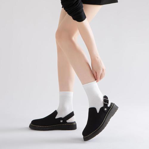 Athlefit Women's Slip On Suede Clogs with Back Strap