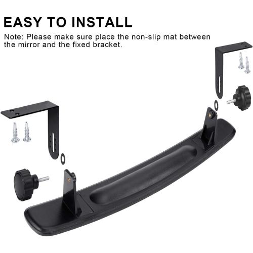 BETOOLL 16.5 Golf Cart Rear View Mirror Fits for EZGO, Yamaha, Club Car