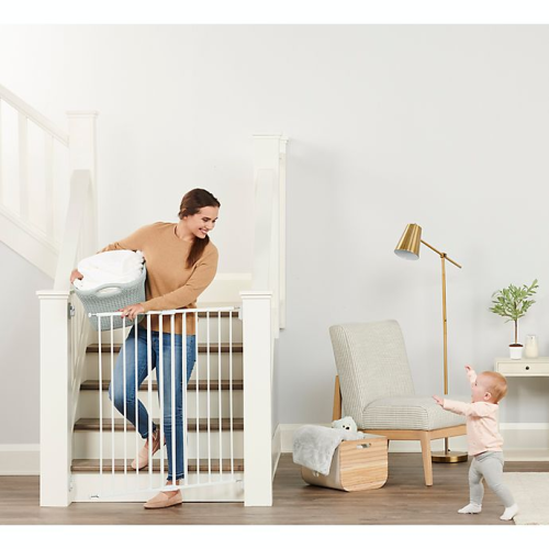 Regalo® Top of Stair Extra Tall Safety Gate in White