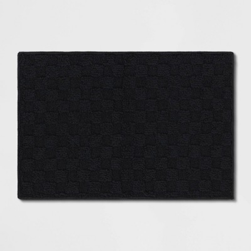 1'8x2'6 Tufted Rug Black - Room Essentials™