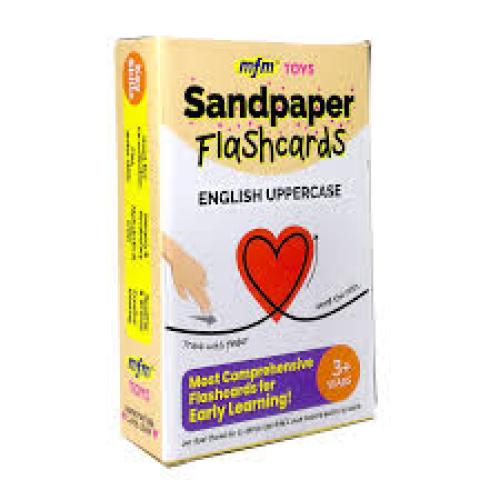 MFM TOYS Sandpaper Tactile English Uppercase/ Lowercase ...
