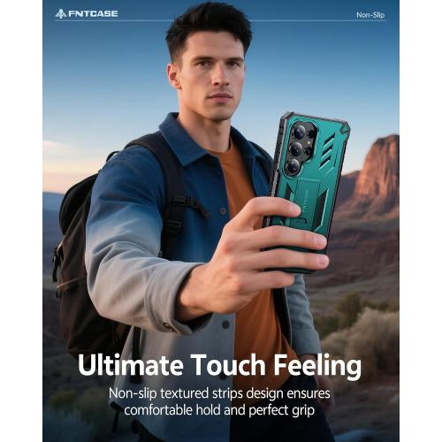 FNTCASE for Samsung Galaxy S26 Ultra Case with Built-in Screen Protector
