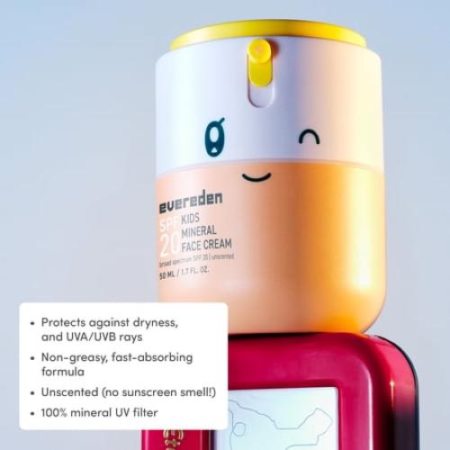 Evereden Kids Protective Mineral Face Cream SPF20