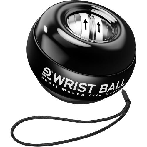 Wrist Trainer Ball Auto-Start Gyroscopic Forearm Exerciser Gyro Ball for Strengthen Arms, Fingers, Bones and Muscles