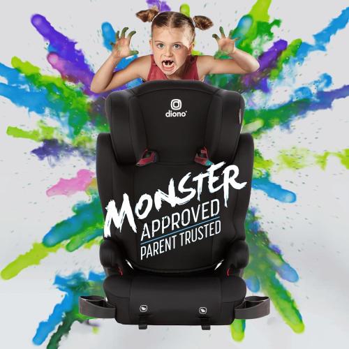 NEED TO CLEAN ‼️Diono Cambria 2 XL, Dual Latch Connectors, 2-in-1 Belt Positioning Booster Seat, High-Back to Backless Booster, Space and Room to Grow, 6 Headrest Positions, 8 Years 1 Booster Seat, Black