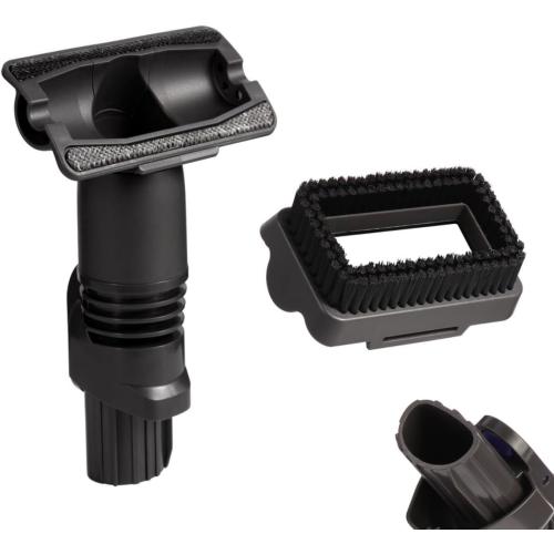 Vacuum Attachments Compatible with Shark Pet Cordless Stick IX141 IZ162H IZ361H IX140 IX142 IX143 IZ140 IZ142 UZ145 Removable 2-in-1 Tool Brush Replacement Parts for D-Shaped Vacuum # 613FJ160