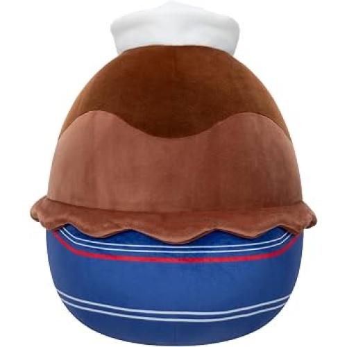 Squishmallows Original “Stranger Things” 10-Inch Chocolate Pudding - Official Jazwares Plush (Medium-Sized) : Toys & Games