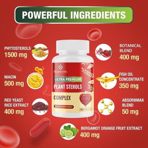 Itharoventis Plant Sterols Supplement with Red Yeast Rice