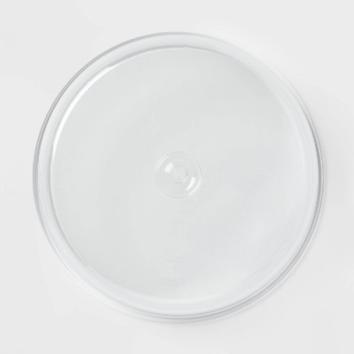 12 Plastic Cake Tray with Lid - Room Essentials™: BPA-Free Round Dessert & Bakery Tray, Dishwasher-Safe, Clear ‼️ doesn’t come with knob on the lid‼️with stains