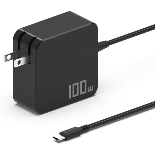 USB-C-Laptop-Charger, 100W-USB-C-Charger Fast Charger Replacement for Asus ROG Flow, Lenovo ThinkPad, HP, Acer Laptops and All USB - C Port Devices, Charge Type-C 100W 96W 90W 87W 65W 45W 30W Device