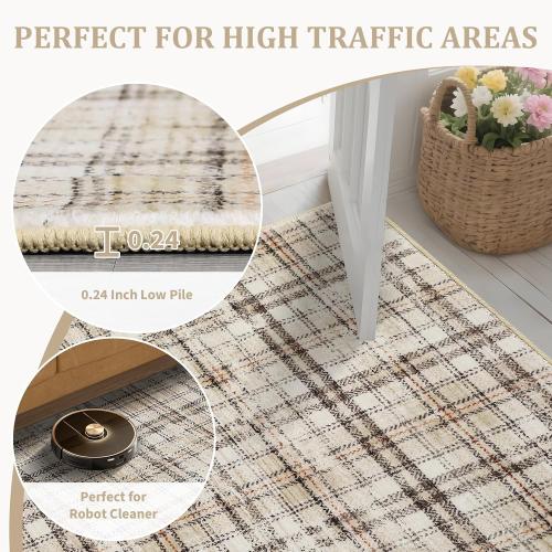 area plaid rug