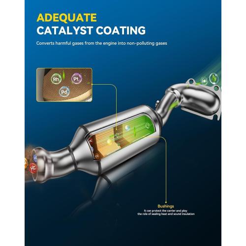 PHILTOP Catalytic Converter Direct-Fit for Toyota, Lexus (EPA Compliant)