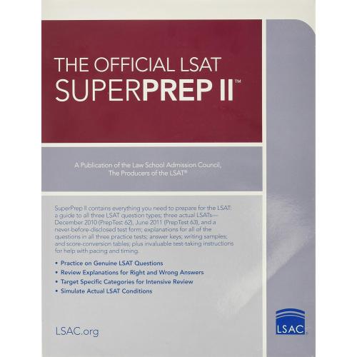 The Official LSAT Superprep II