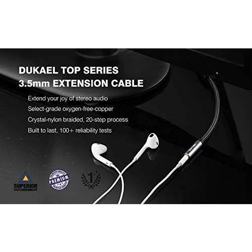 3.5mm Extension Cord, TRRS Male to Female Mic-Supported Extender-16 Feet/5M