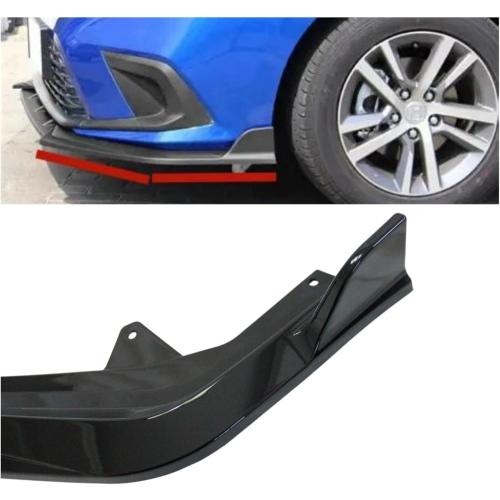 Front Bumper Lip Spoiler Fit for 2022-2024 Honda Civic 4Dr