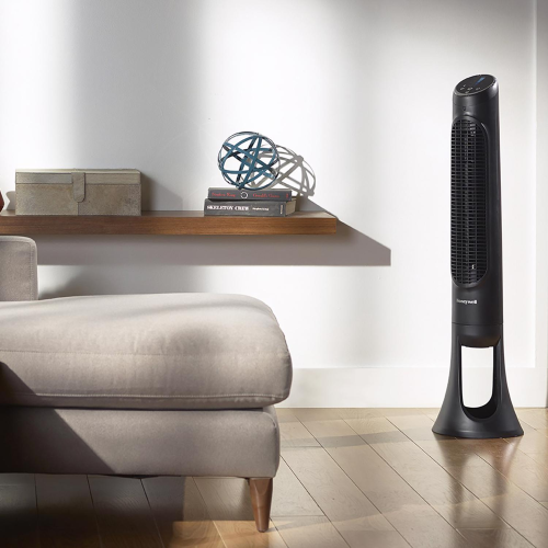 Honeywell QuietSet 40 in. H 8 speed Oscillating Tower Fan Remote Control