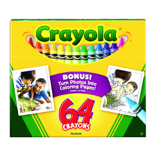 Crayola Assorted Color Crayons 64 pk
