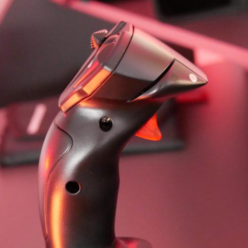 Thrustmaster T.Flight HOTAS X, Joystick and Throttle With Dual Rudder System, Buttons and Programmable Axes, Rotating Handle, Trigger, PC/USB Compatible