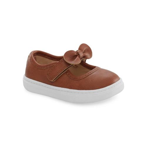 Carter's Just One You® Baby Girls' Lily First Walker MJ Sneakers - Brown 3