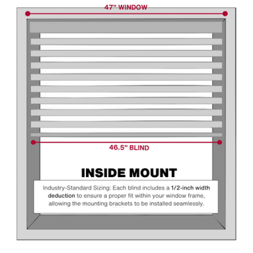 Lotus & Windoware Cordless 2 Faux Wood Room Darkening Horizontal Blind, Snow White