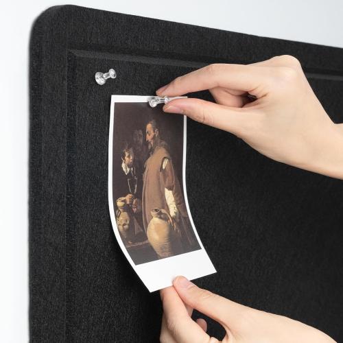 Felt Bulletin Board Decorative Pin Board for Home & Office